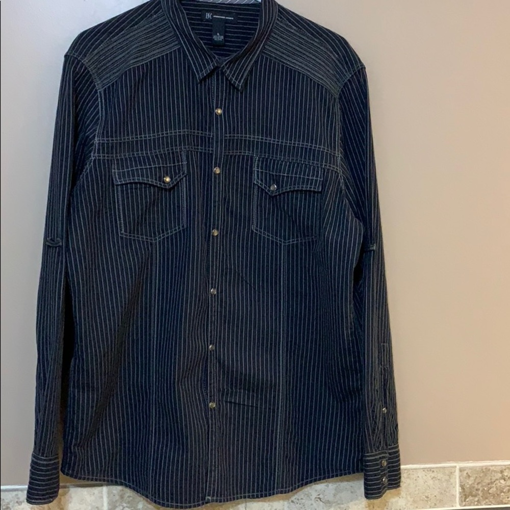 Casual Button Down Long Sleeve Shirt